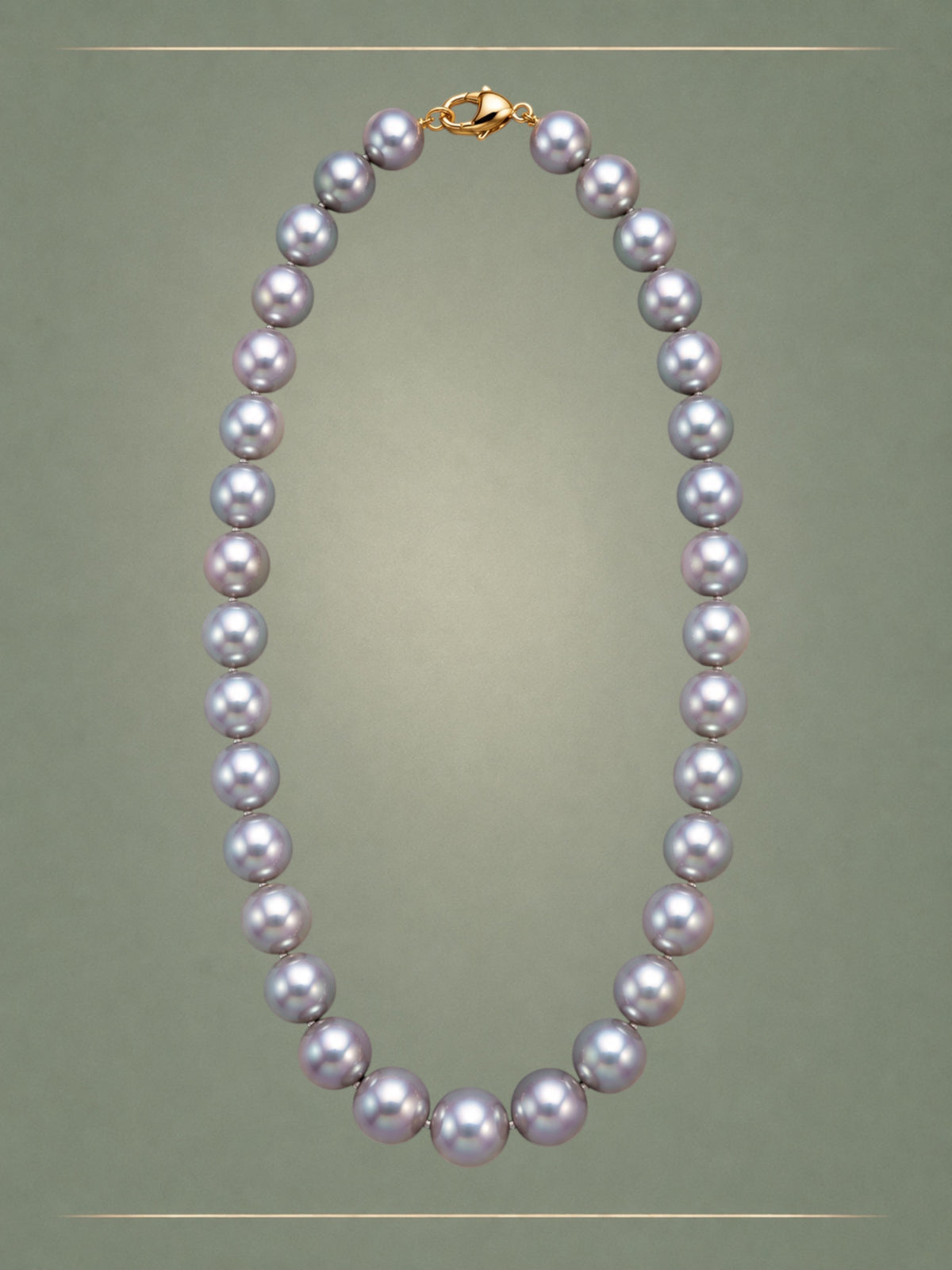 Men's Jazz It Up Grey Pearl Necklace