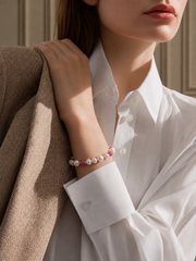 Ruby Tide Bracelet