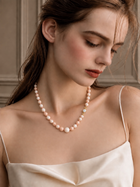 Angel Skin Coral & Ice Necklace