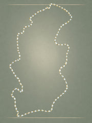 Raw Keshi Gold Y-Necklace