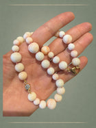 Angel Skin Coral & Ice Necklace