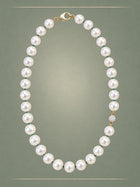 Hanadama Akoya Pearl & Diamond Collier