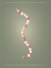 Ruby Tide Bracelet