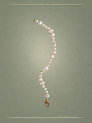 The Lustre Green Thread Eucalyptus Bracelet