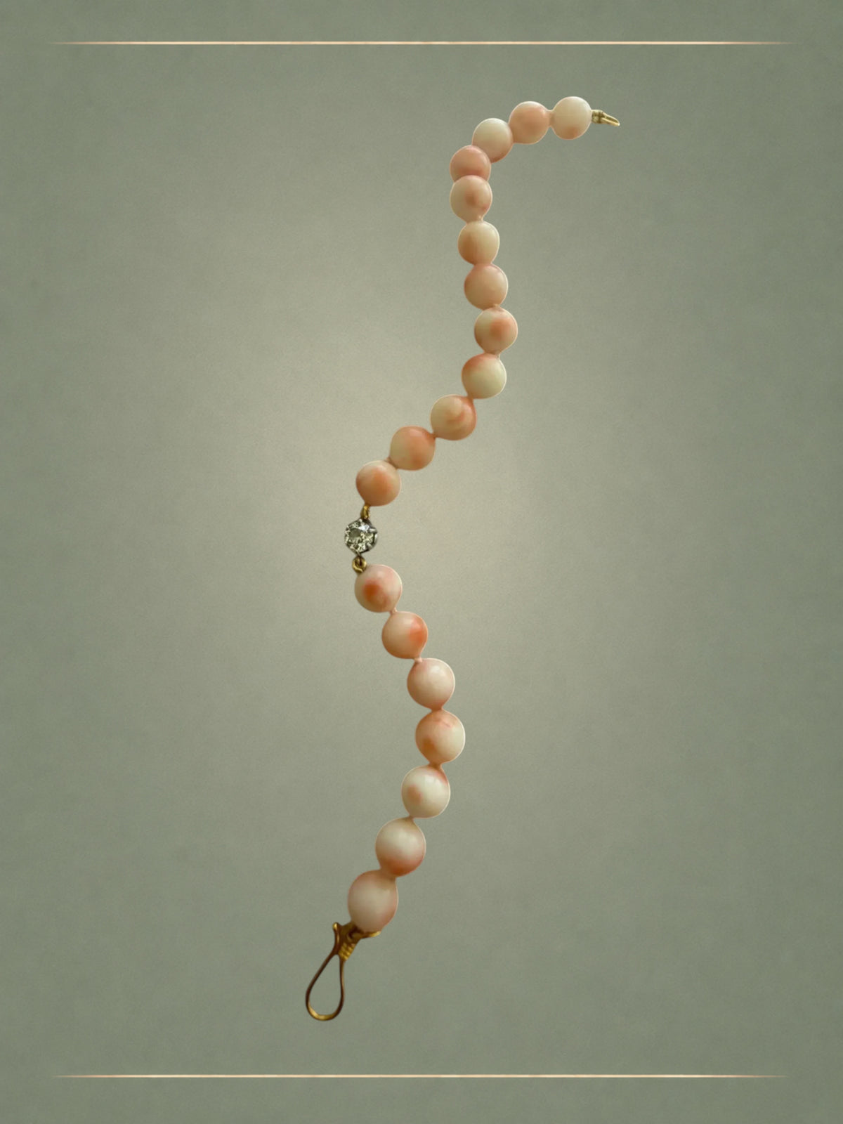 Angel Skin Coral & Ice Bracelet