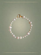 The Lustre Green Thread Eucalyptus Bracelet