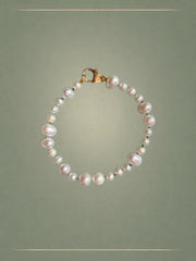 The Lustre Green Thread Eucalyptus Bracelet