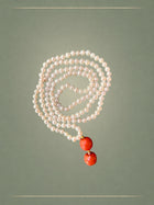 Infinite Coral Drop Necklace