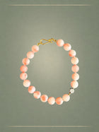 Angel Skin Coral & Ice Bracelet