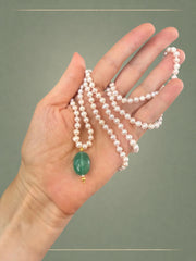 Infinite Emerald Drop Necklace