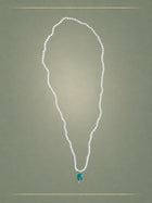 Infinite Emerald Drop Necklace